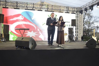 Qubada Şanlı Zəfərin beşinci ildönümü münasibətilə möhtəşəm bayram konserti keçirilib.