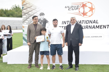 12 yaşadək futbolçular arasında III “Ulduz Cup” beynəlxalq futbol turnirinin final oyunu keçirilib.