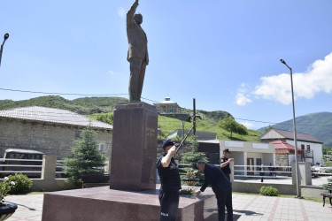 Qonaqkənd qəsəbəsində səyyar vətəndaş qəbulu keçirilib.