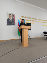 "Gələcəyini qoru, Narkotikə Yox De" adlı maarifləndirici silsilə tədbirlər keçirilmişdir.
