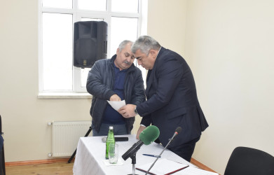 Xucbala kəndində səyyar vətəndaş qəbulu keçirilib.