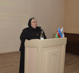 Vətən müharibəsi şəhidi, kapitan Məlikov Aqil Niyaz oğlunun xatirəsinə həsr olunmuş “Vətənə sədaqətin və hərbi şərəfin rəmzi olan həyat: Şəhid kapitan Aqil Məlikovun qəhrəmanlıq yolu” adlı anım tədbiri keçirilmişdir.