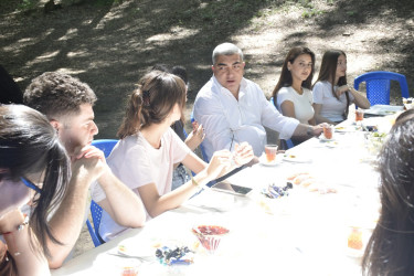 Quba rayonunda növbəti təmizlik aksiyası keçirildi.