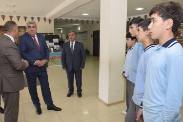 Hacıqaib kəndində sakinlərin müraciətləri yerində dinlənilib.