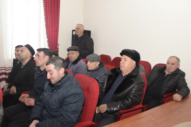Qəçrəş kəndində növbəti səyyar vətəndaş qəbulu keçirildi.