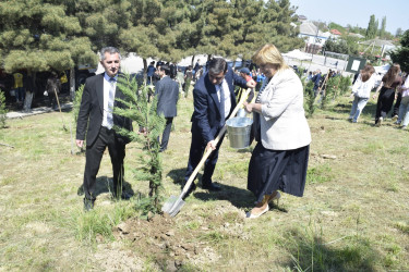 Qubada Ümummilli Lider Heydər Əliyevin anadan olmasının 103-cü ildönümü qeyd olunub.