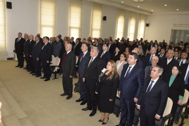 31 Mart - Azərbaycanlıların Soyqırımı Günü ilə əlaqədar Qubada konfrans keçirilib.