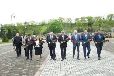 Qubada Ümummilli Lider Heydər Əliyevin anadan olmasının 103-cü ildönümünə həsr olunmuş konfrans keçirilmişdir.