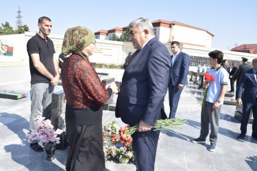 Qubada 20 Sentyabr - Dövlət Suverenliyi Günü münasibətilə tədbir keçirilib.