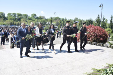 Qubada Ümummilli Lider Heydər Əliyevin anadan olmasının 103-cü ildönümü qeyd olunub.
