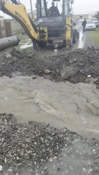 Quba rayonunda yağan güclü və aramsız yağışlar nəticəsində yaranmış sel sularının yaratdığı fəsadlar yerindəcə araşdırılır və aradan qaldırılır.