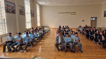 "Gələcəyini qoru, Narkotikə Yox De" adlı maarifləndirici silsilə tədbirlər keçirilmişdir.
