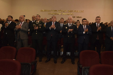 Qubada 20 Sentyabr - Dövlət Suverenliyi Günü münasibətilə tədbir keçirilib.