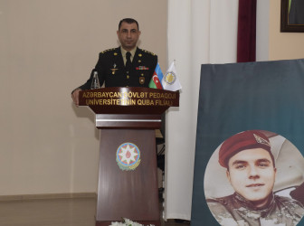 “Vətən üçün şəhid oldum” adlı kitabın təqdimatı keçirilmişdir.