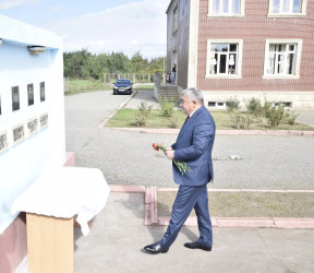 Hacıqaib kəndində sakinlərin müraciətləri yerində dinlənilib.