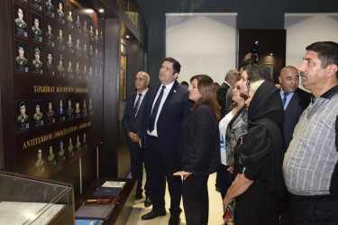 Quba rayon “Şəhidlər Muzeyi”nə təmirdən sonra baxış keçirilib.