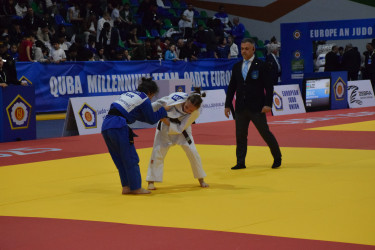 Quba şəhərində “Quba Millennium Team Cadet European Cup” yeniyetmələr arasında Avropa kubokunun açılış mərasimi keçirilib.