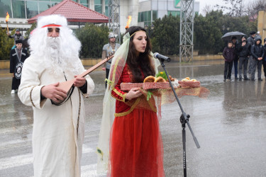 Novruz bayramı münasibəti ilə “Quba Meydanı” Mədəniyyət və İstirahət parkında ümumrayon tədbiri keçirilmişdir.