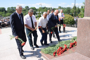 Quba rayonunda 23 iyun - Dövlət qulluqçularının peşə bayramı günü qeyd olunub.