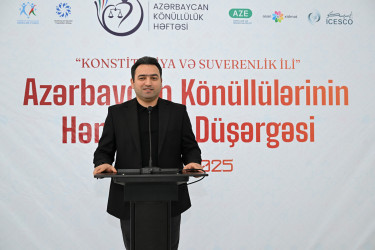“Azərbaycan Könüllülərinin Həmrəylik Düşərgəsi”nin açılış mərasimi baş tutub.