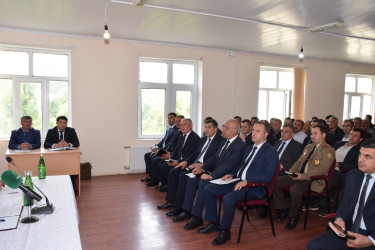 İlqar Mahmudov Susay kəndində vətəndaşların səyyar qəbulunu keçirmişdir.
