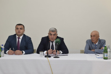 Qonaqkənd qəsəbəsində səyyar vətəndaş qəbulu keçirilib.