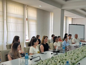 “Narkotik vasitələrin sui-istifadəsi və qanunsuz dövriyyəsinə qarşı mübarizə tədbirlərinin əhəmiyyəti” mövzusunda  tədbir keçirildi.