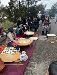 Rustov  kəndində od çərşənbəsi ilə bağlı bayram tədbiri keçirilmişdir.