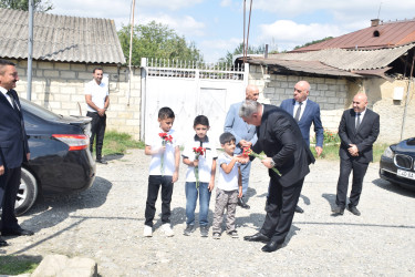 Birinici Nügədi kəndinin “Almazqazmalar” yaşayış məntəqəsində vətəndaşların səyyar qəbulu keçirildi