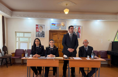 "Gələcəyini qoru, Narkotikə Yox De" adlı maarifləndirici silsilə tədbirlər keçirilmişdir.